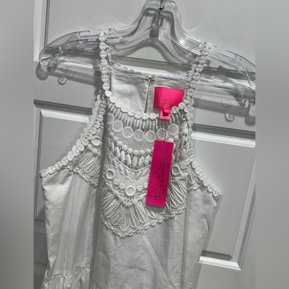 Lilly Pulitzer Britt Cotton Halter Dress NEW Size Small - Picture 5 of 8